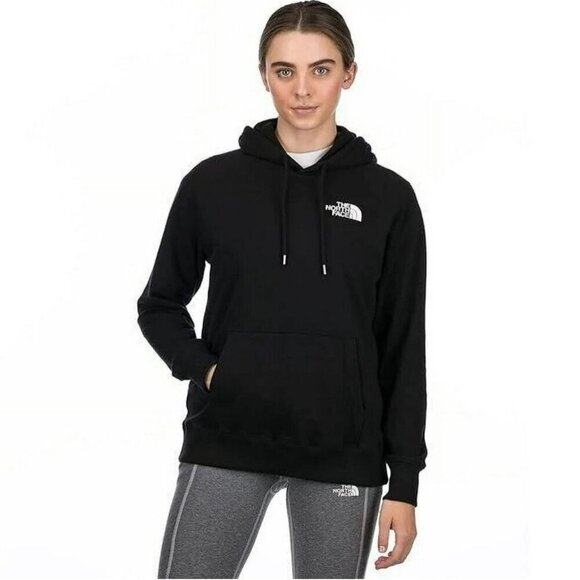 The North Face Black Pullover Hoodie Size Large - Picture 1 of 7